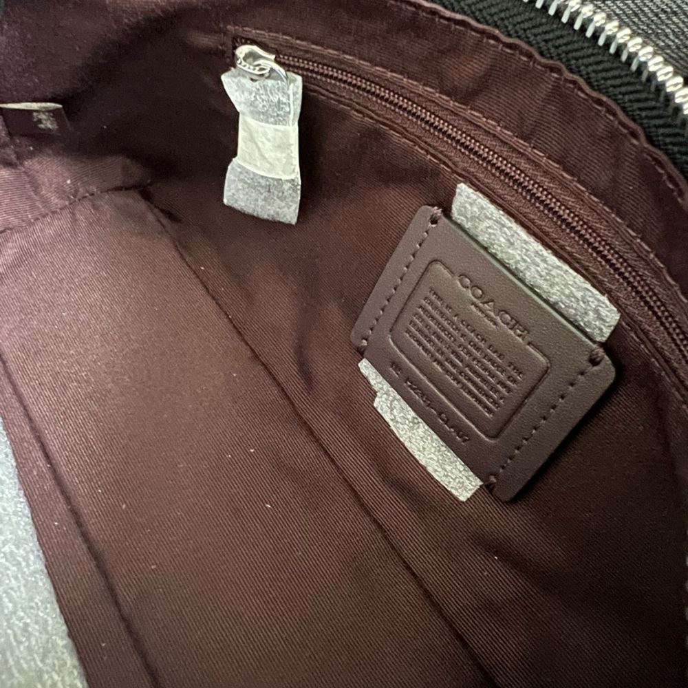 NEW COACH CHARLOTTE CROSSBODY BAG CLUTCH PURSE - Picture 6 of 10